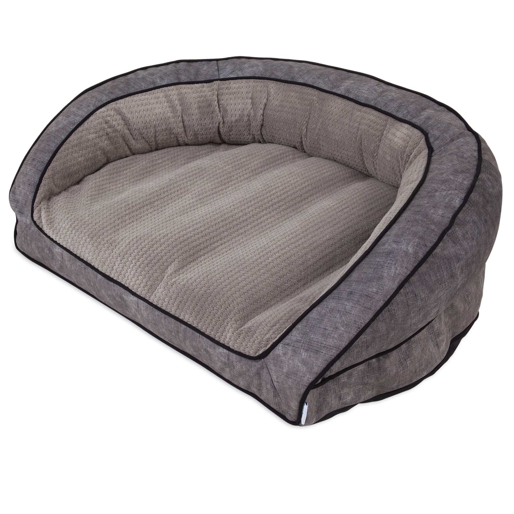 La-Z-Boy Twill Smoke Harper Sofa Bed