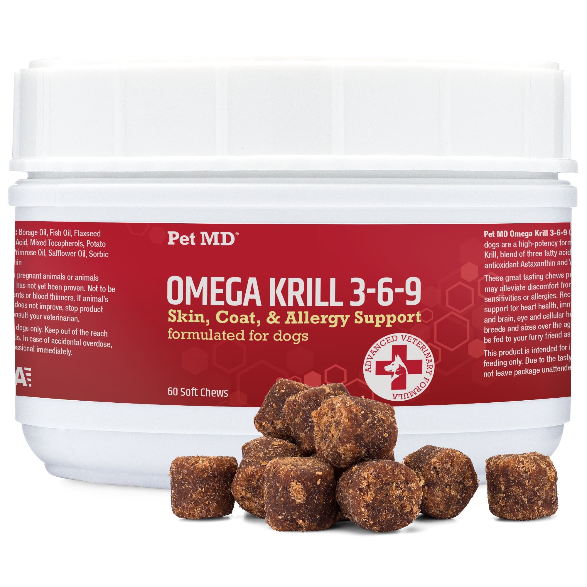 Omega 3-6-9 Select Soft Chews with Krill for Dogs - 60 & 120 Count