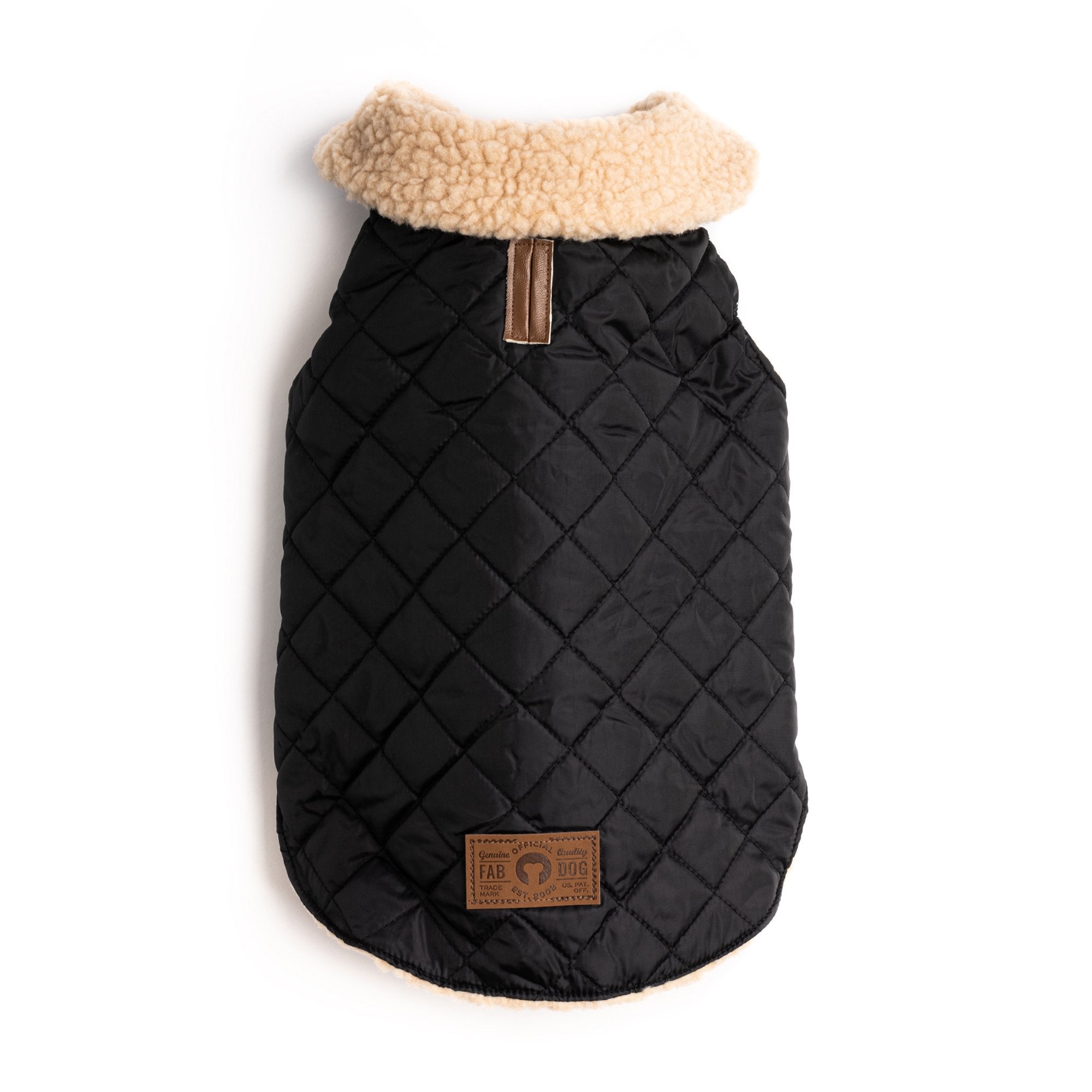 Quilted Shearling Coat