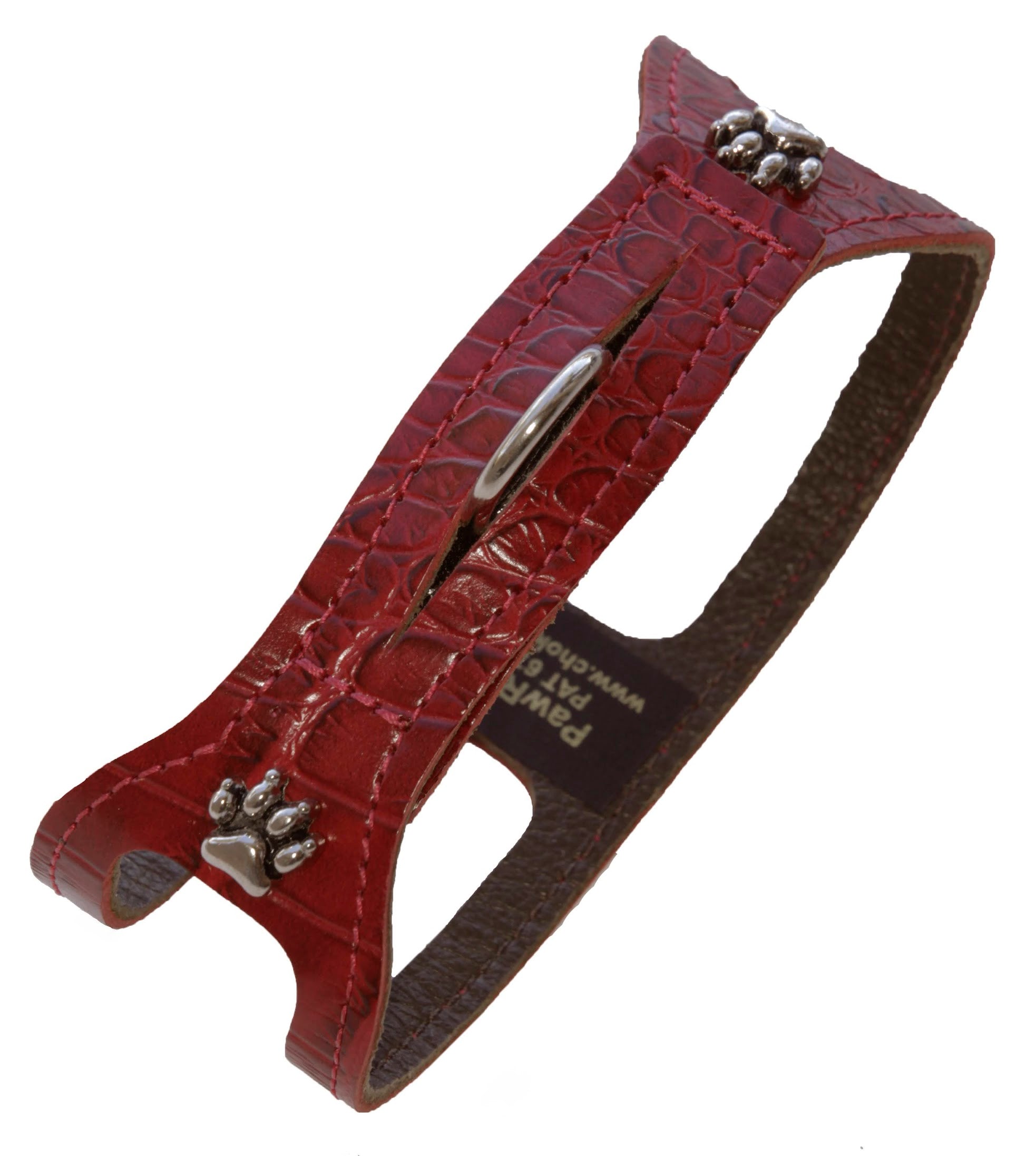 Faux Crocodile Choke Free Harness - Paw