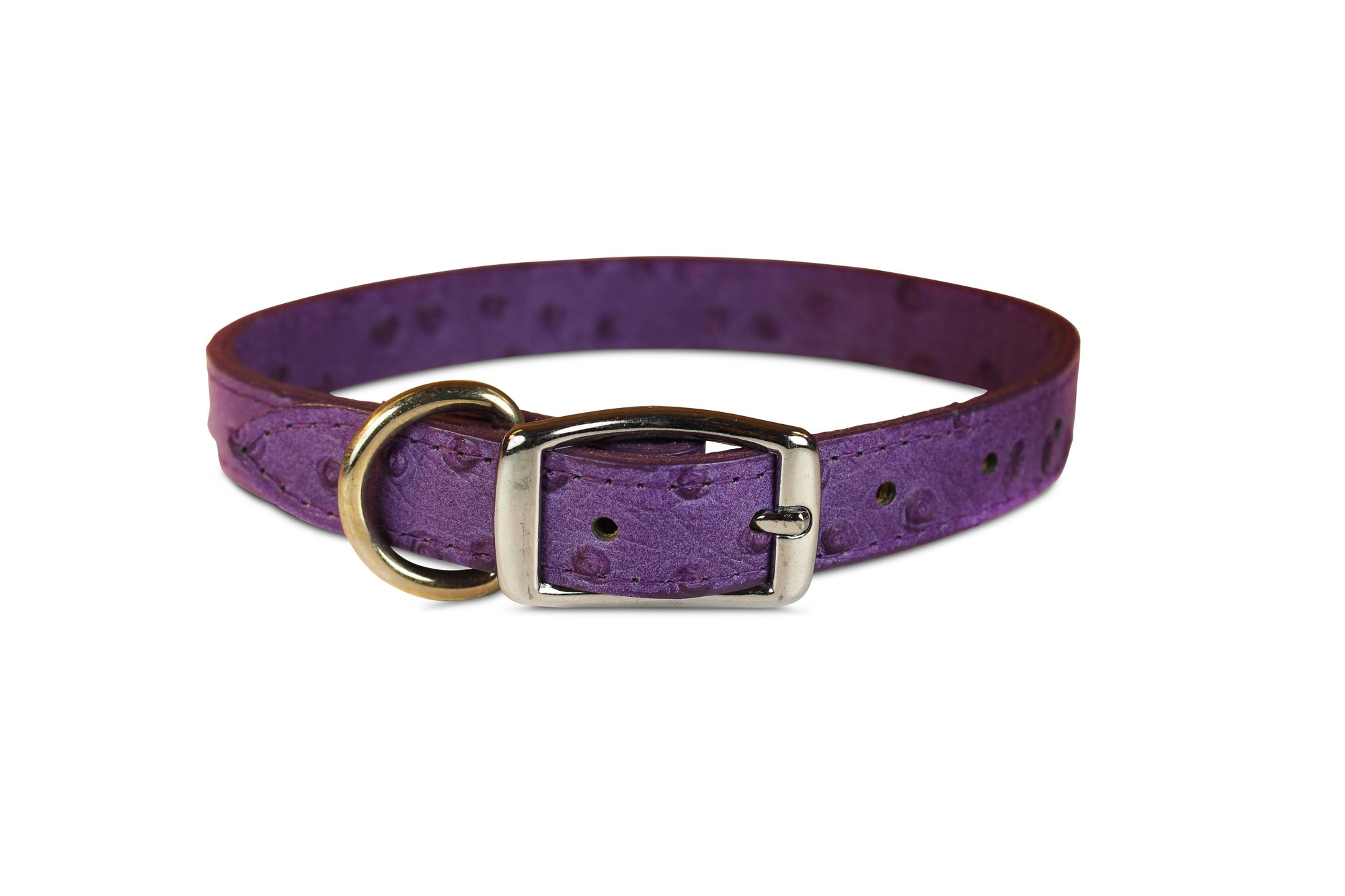 Faux Ostrich Collar - Plain