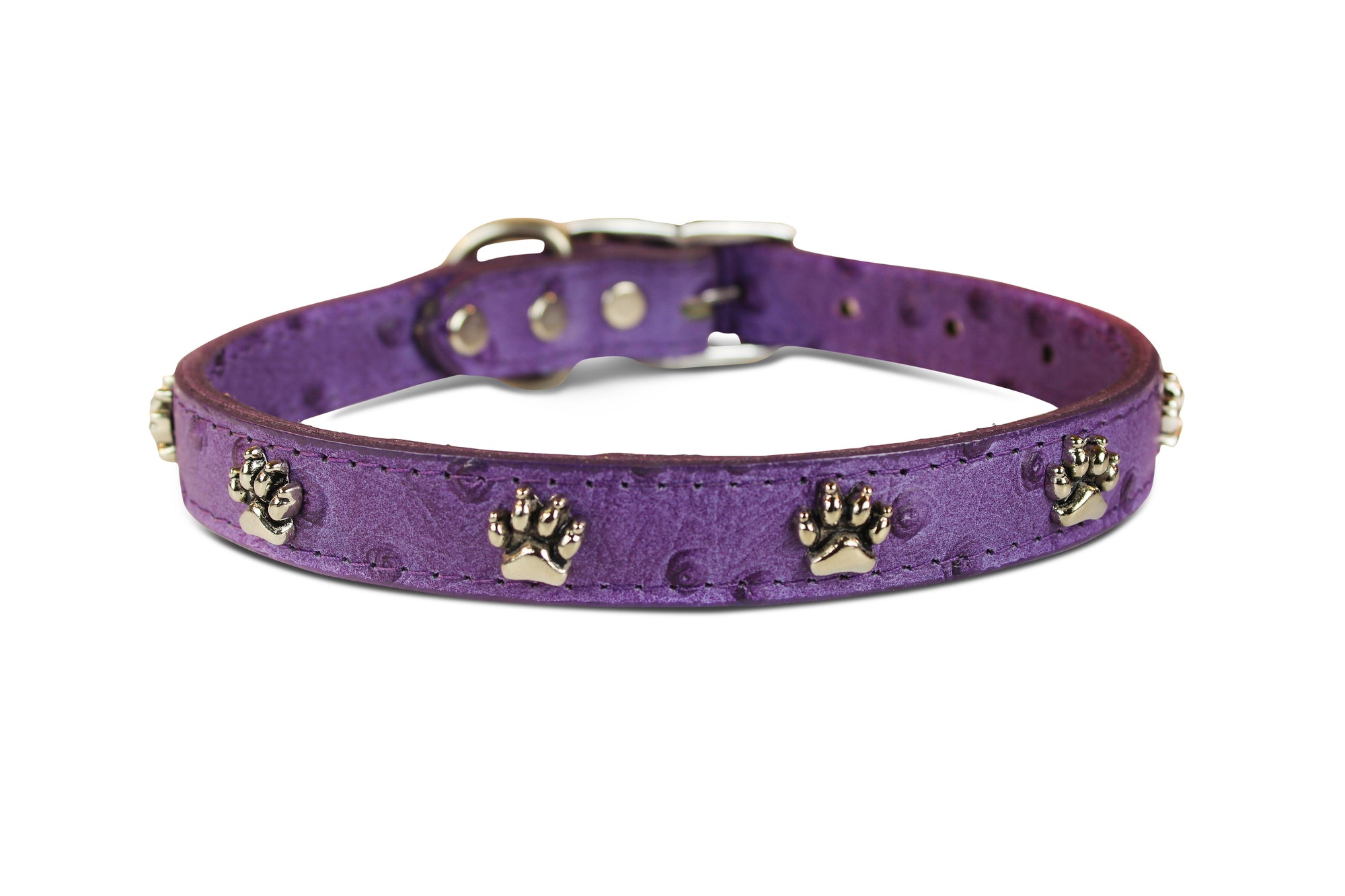 Faux Ostrich Collar - Paw